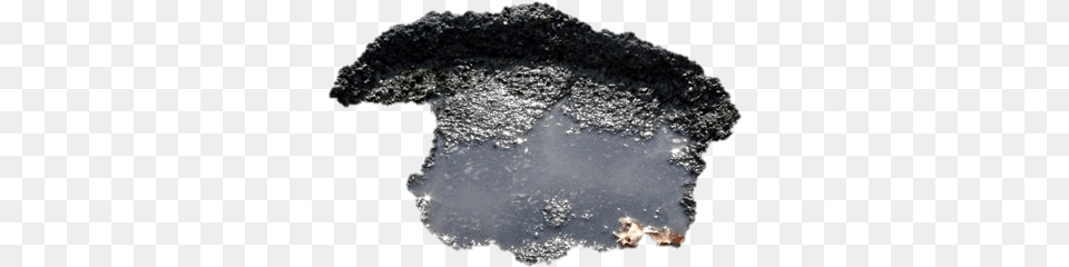 Pothole, Mineral, Rock, Tar, Water Free Png Download
