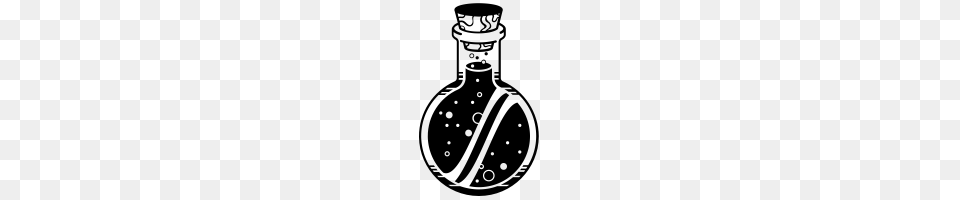 Potion Bottle Icons Noun Project, Gray Free Png Download