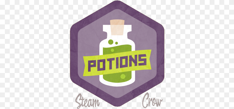 Potions Badge Badge, Bottle Free Png Download