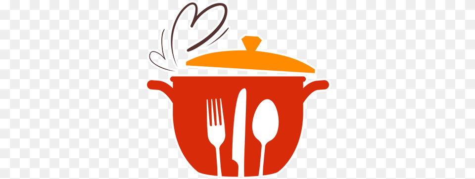 Potluck 3 Restaurant, Cookware, Cutlery, Pot, Food Free Transparent Png