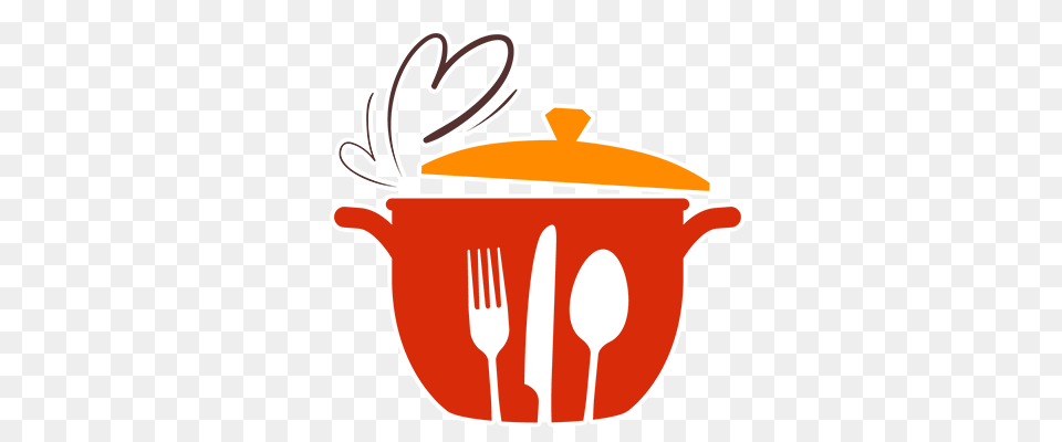 Potluck, Cutlery, Fork, Cookware, Pot Free Png Download
