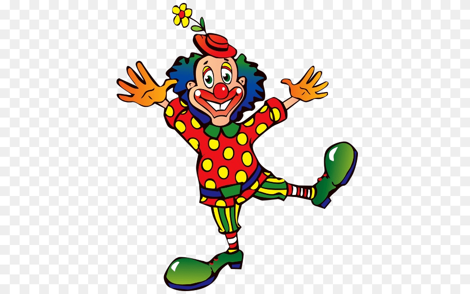 Potluck Clipart Image, Clown, Performer, Person, Baby Free Png Download