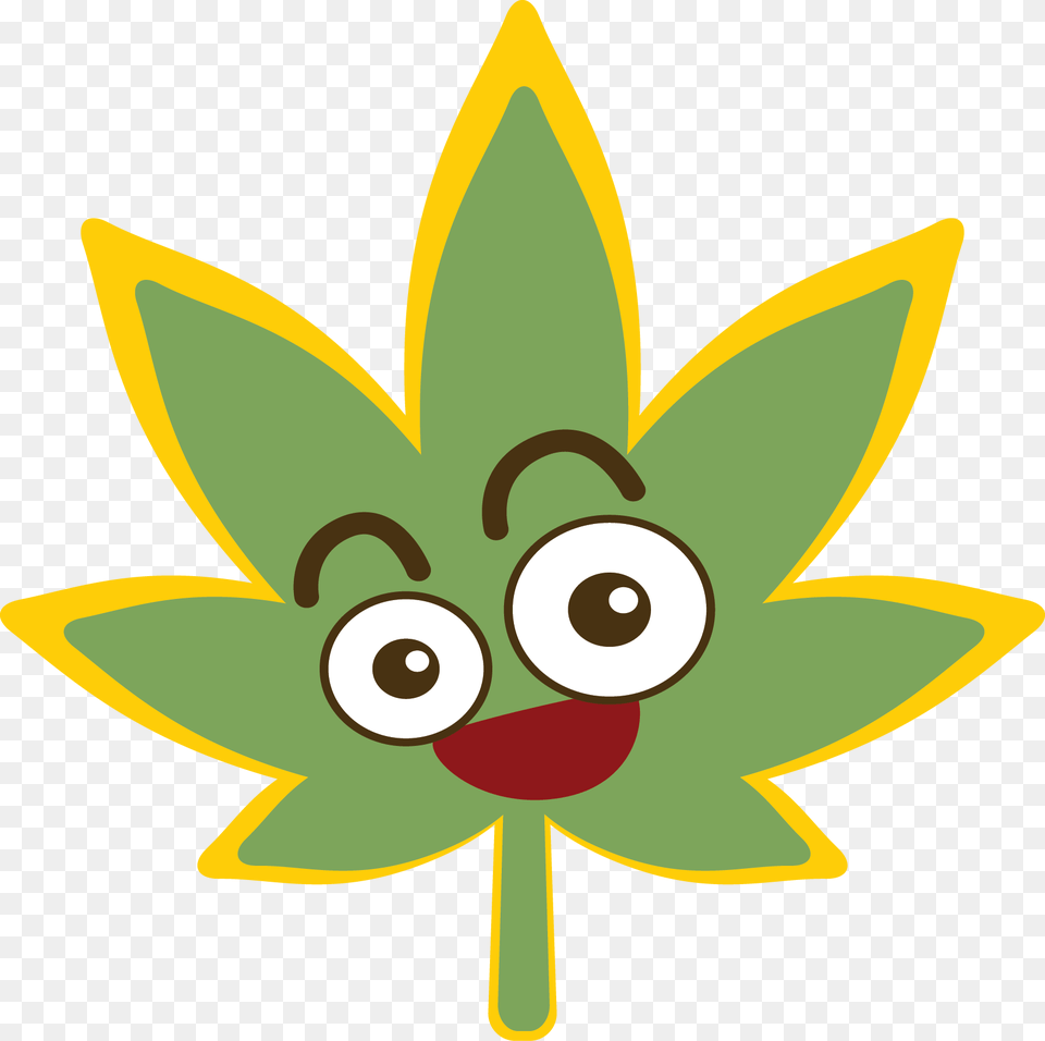 Potmoji Cannabis Emojis Messages Sticker 1 Sticker, Graphics, Art, Floral Design, Plant Free Transparent Png