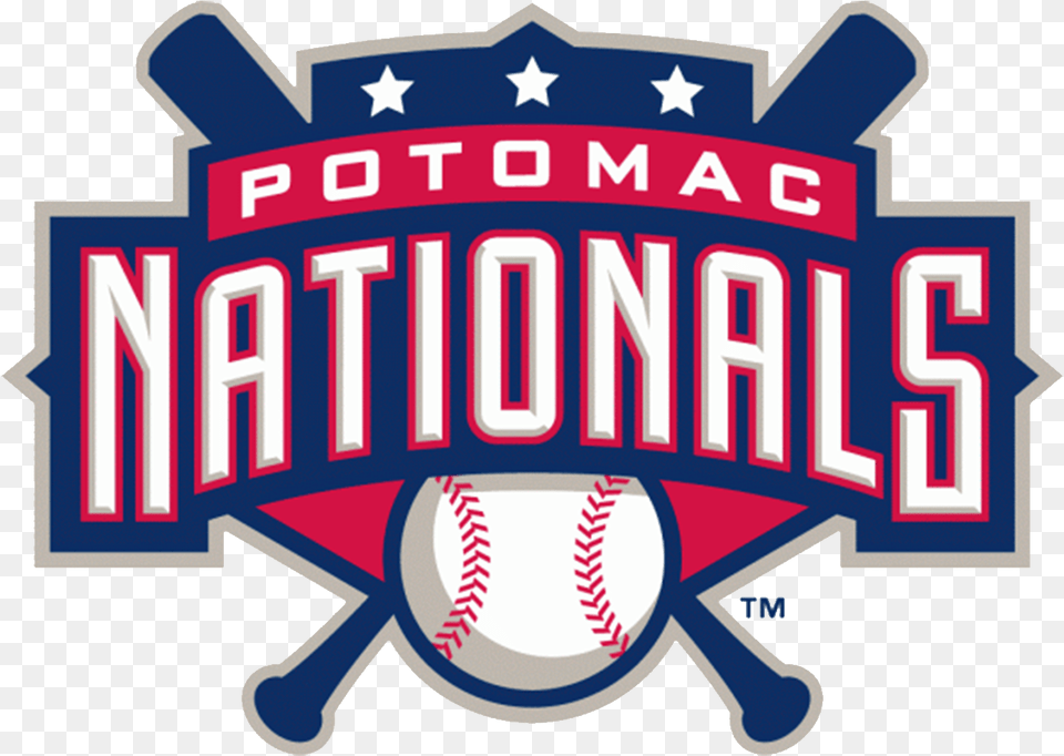 Potomac Nationals Logo And Symbol For Baseball, People, Person, Ball, Baseball (ball) Free Png