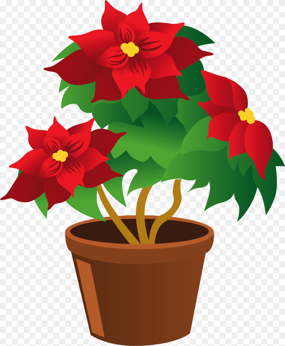 Potted Flower Pot Clipart, Leaf, Plant, Potted Plant, Cookware Free Png Download