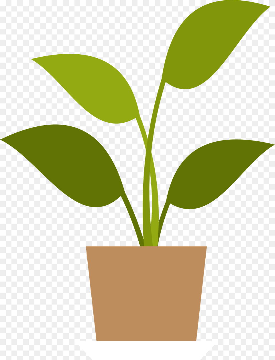 Potted Plant Clipart, Leaf, Herbal, Herbs, Flower Free Png Download