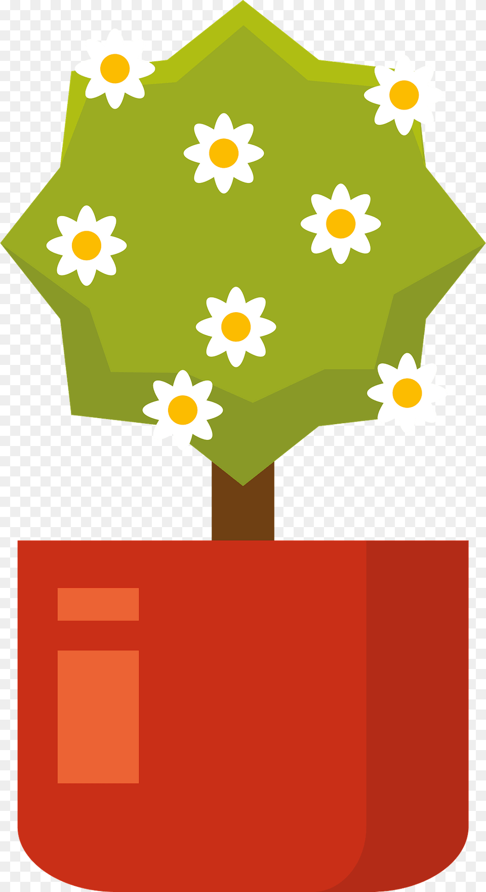 Potted Plant Clipart, Daisy, Flower, Potted Plant Free Transparent Png