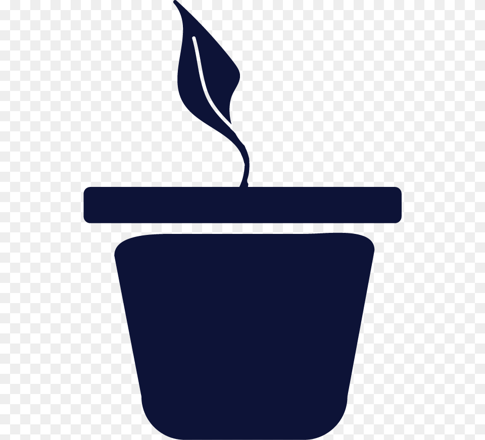 Potted Plant Icon, Leaf Png Image