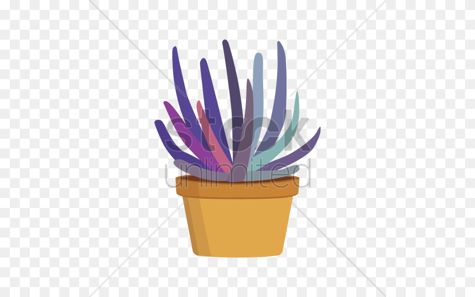 Potted Plant Vector Image, Purple, Flower, Lavender, Potted Plant Free Transparent Png