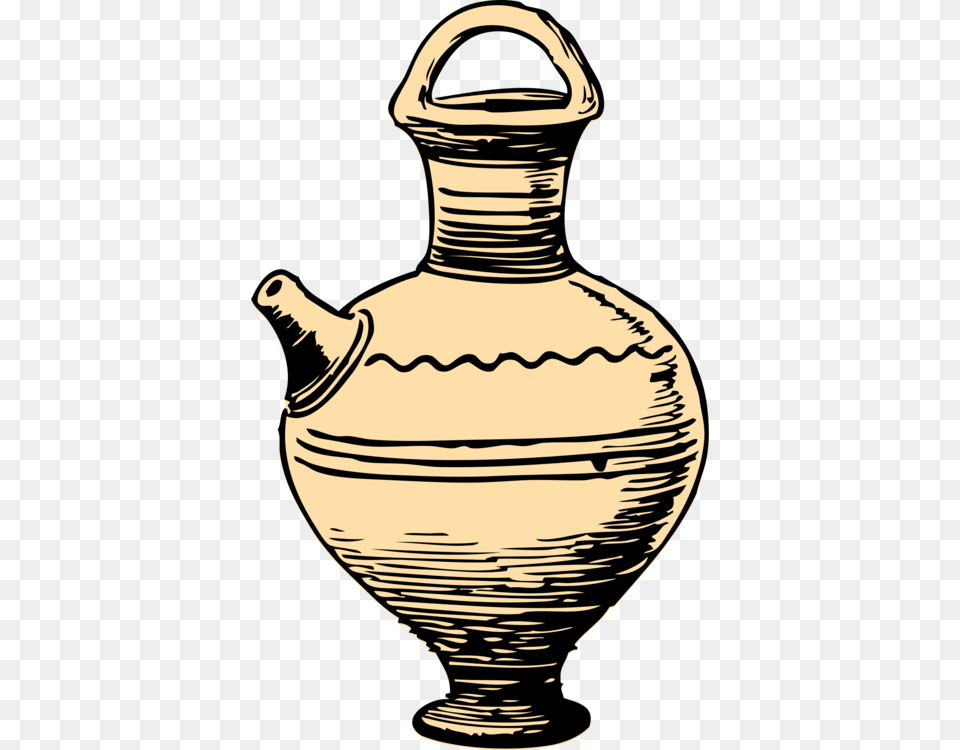 Pottery Of Ancient Greece Ceramic Potters Wheel Amphora Jar, Vase, Person, Jug Free Png