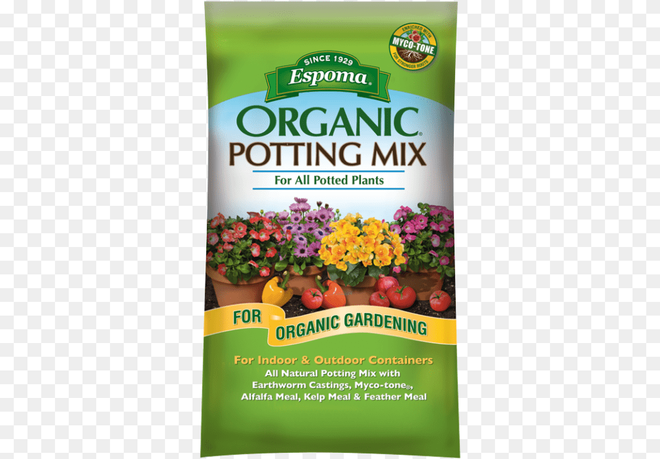 Potting Soil Mix Brands Of Potting Soil, Advertisement, Herbal, Herbs, Plant Free Png Download