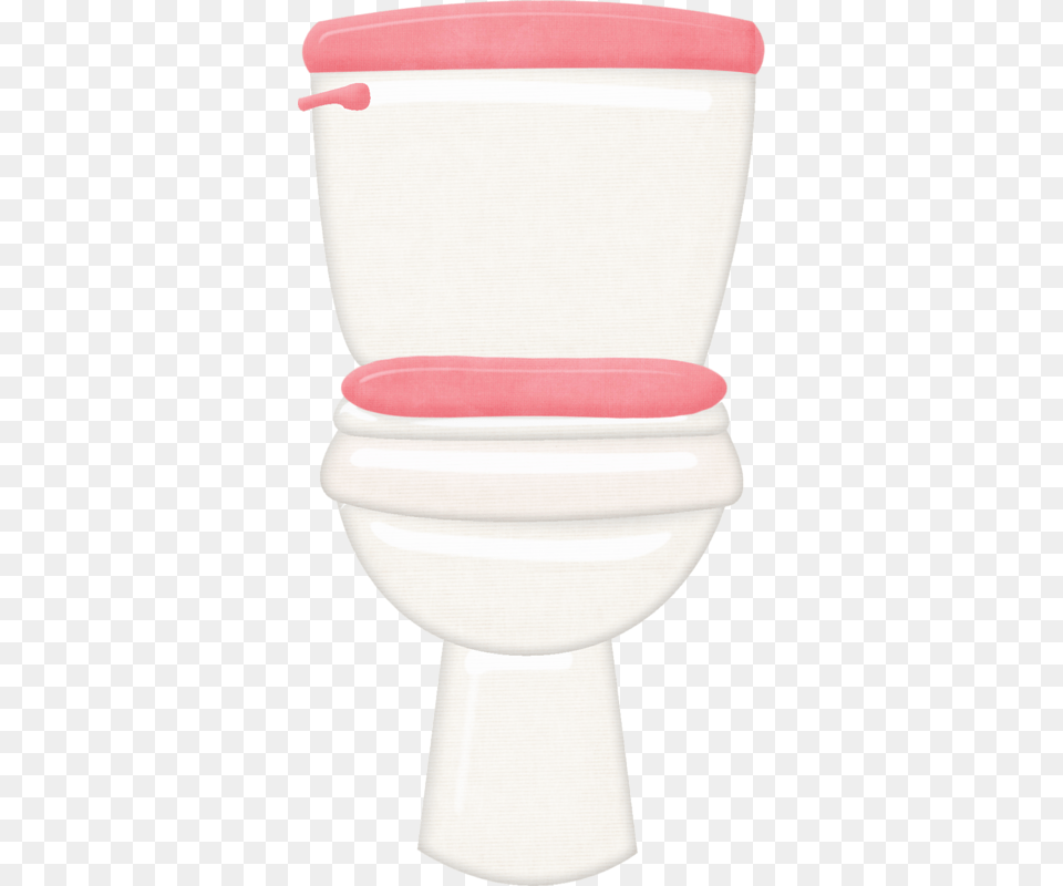 Potty Clipart Bathroom Furniture Pink Toilet Clip Art, Indoors, Bowl, Room Png