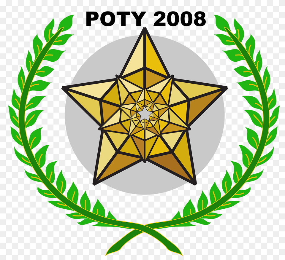 Poty Barnstar Clipart, Symbol, Star Symbol Free Png Download