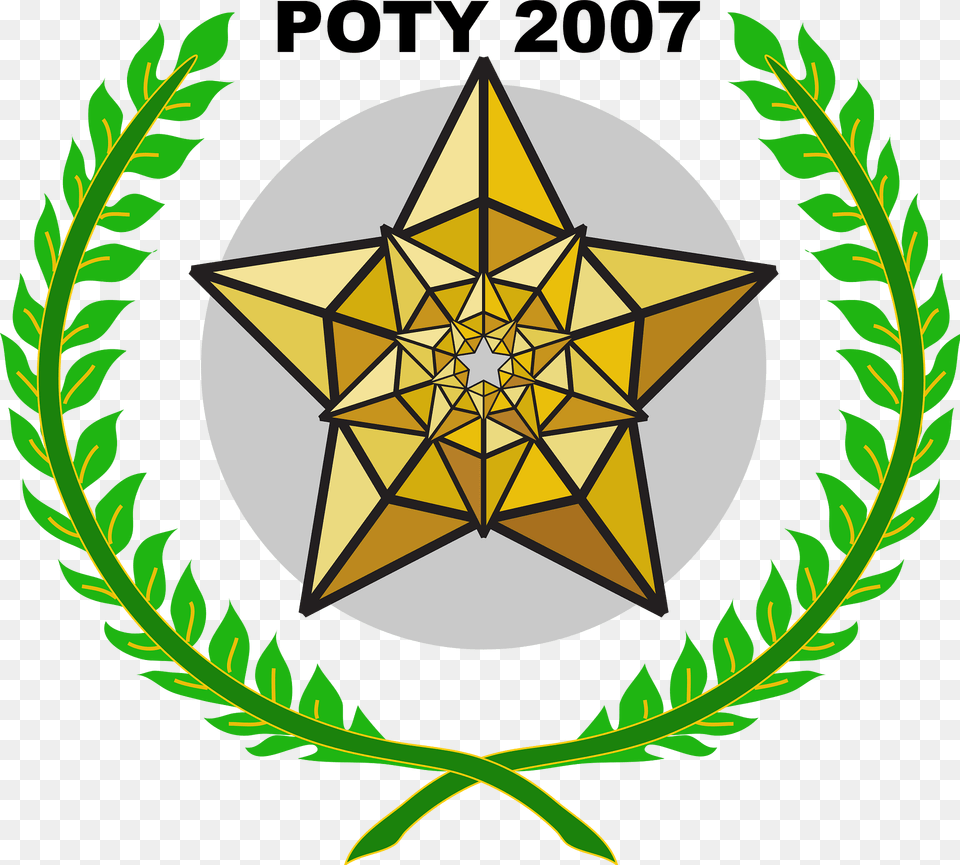 Poty Barnstar Clipart, Symbol, Star Symbol Png