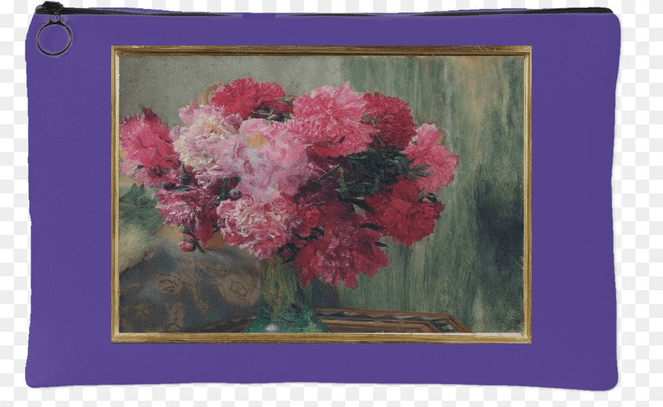 Pouch A Bunch Of Peonies Peony, Art, Painting, Flower, Geranium Png