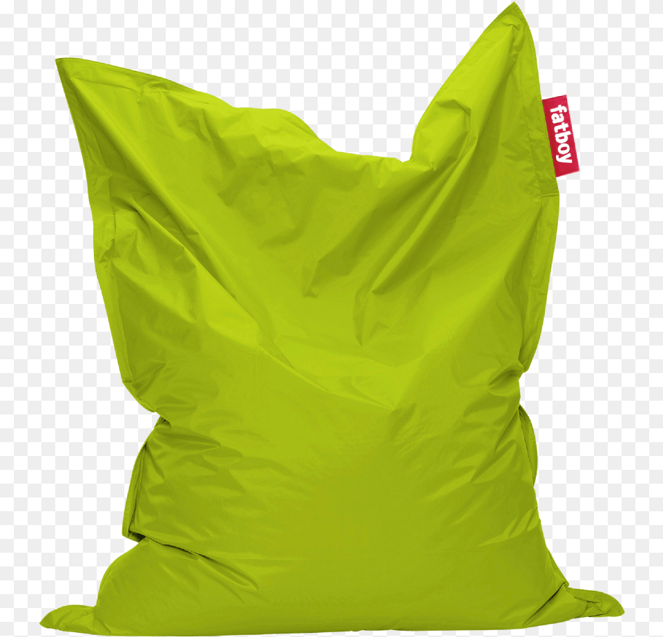 Pouf Original Fatboy Okxo Poire P Image Grande Fatboy Bean Bag Lime, Plastic, Plastic Bag, Adult, Male Free Png