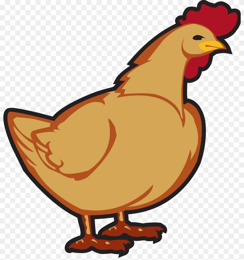 Poultry Silhouette Cliparts, Animal, Bird, Chicken, Fowl Free Png Download