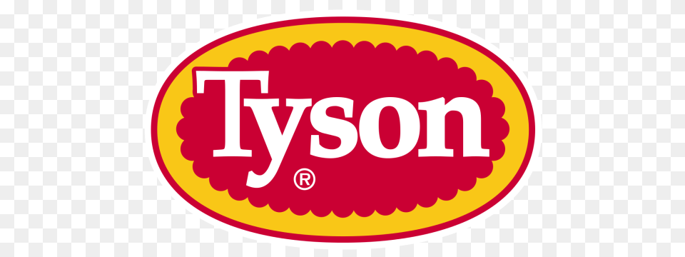 Pounds Of Tyson Chicken Nuggets Sold, Sticker, Logo, Oval, Disk Png