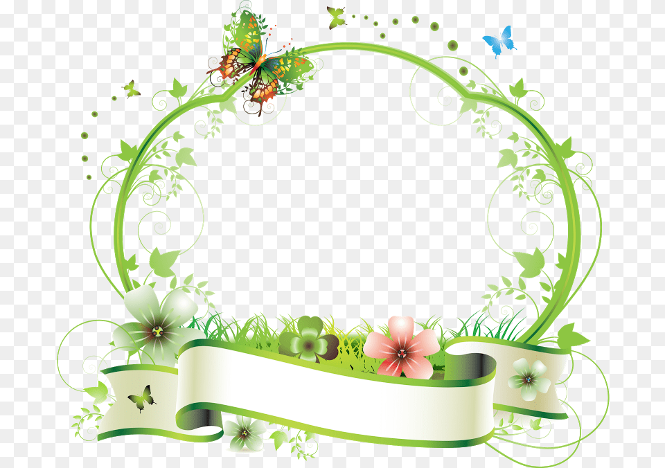 Pour Vos Creas Cadres Frame Transparent Frame Art, Graphics, Floral Design, Pattern, Cream Free Png Download