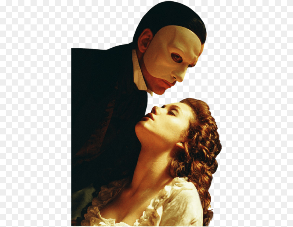 Pour Vos Creations St Valentin Tubes Couples Phantom Of The Opera 2004, Painting, Art, Face, Portrait Png Image