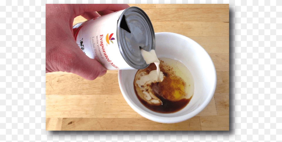 Pouring Evaporated Milk From A Freshly Opened Can Can Of Evaporated Milk Opened, Cooking, Food, Pouring Food, Baby Png Image