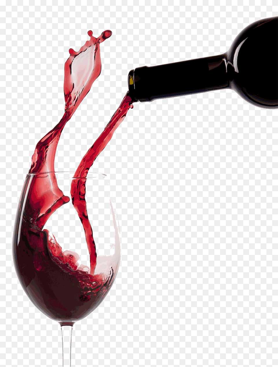 Pouring Red Wine Glass, Alcohol, Red Wine, Liquor, Beverage Png Image