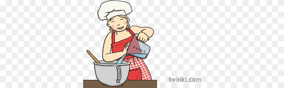 Pouring Water In A Bowl Illustration Twinkl Cooking With Water Clipart, Cleaning, Person, Food, Stirring Food Free Transparent Png