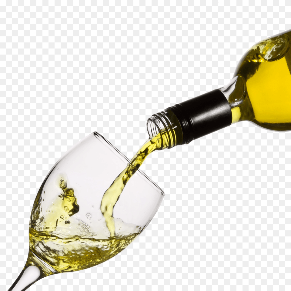 Pouring White Wine Glass, Alcohol, Beverage, Bottle, Liquor Free Png