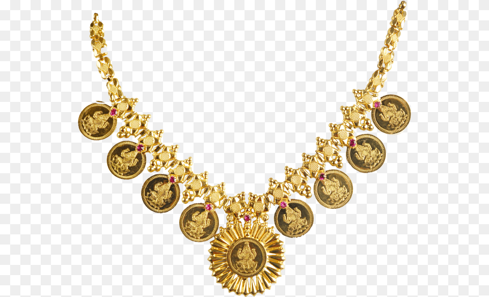 Pourvika N 9376 12 Kerala Traditional Gold Necklace Traditional Items Of Kerala, Accessories, Jewelry, Treasure Free Png Download