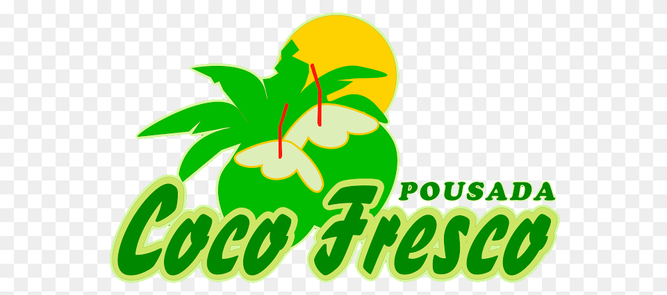 Pousada Coco Fresco Hospedagem, Food, Fruit, Green, Plant Free Png Download