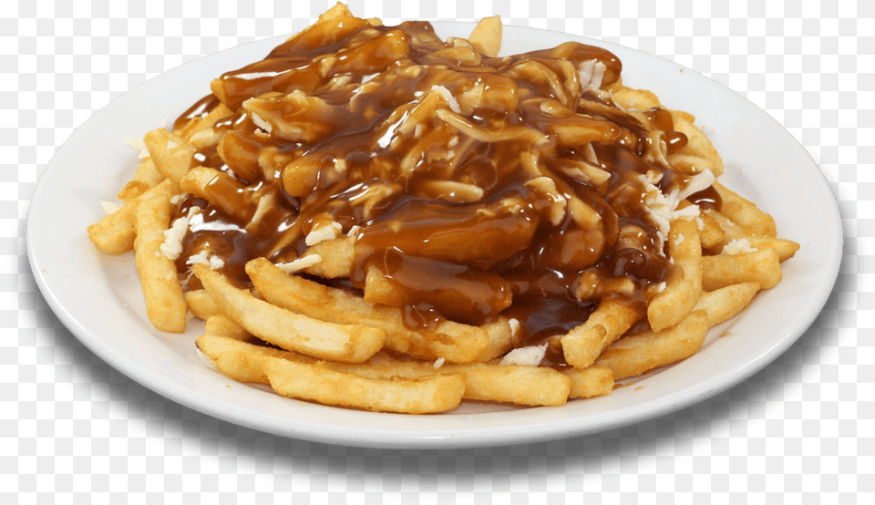 Poutine, Food, Fries, Plate, Gravy Free Transparent Png