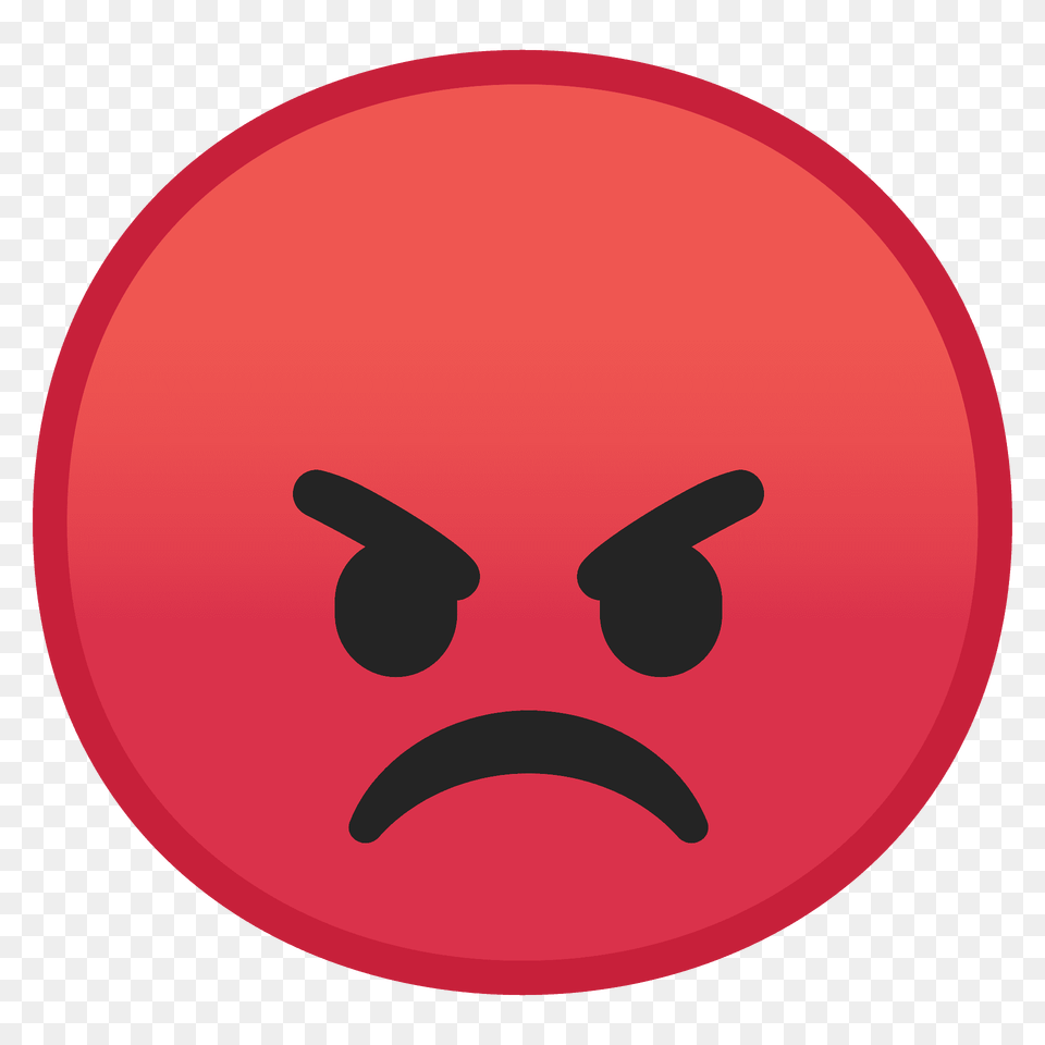 Pouting Face Emoji Clipart, Symbol Png Image