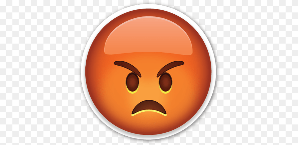 Pouting Face Emoji Com Raiva, Nature, Outdoors, Sky Png Image