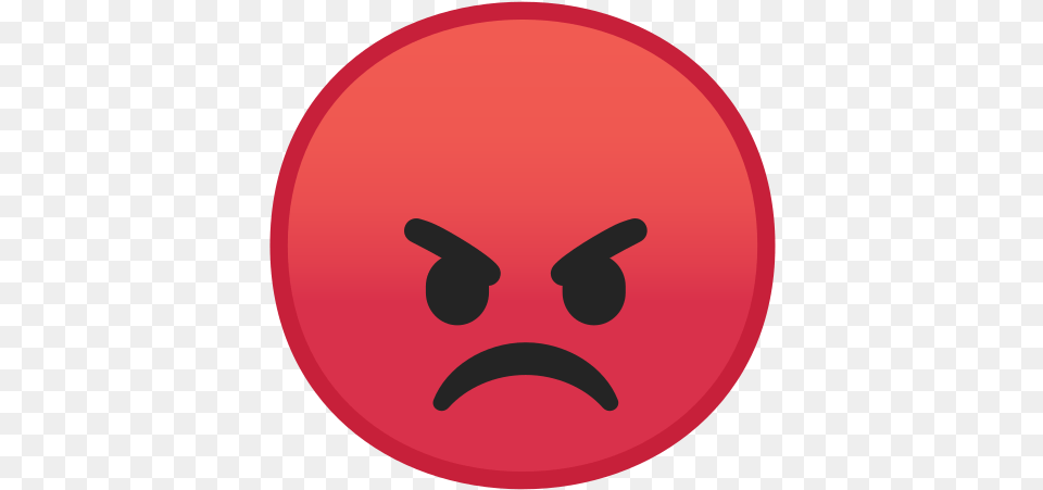 Pouting Face Emoji Meaning With Circle, Head, Person, Disk Free Transparent Png
