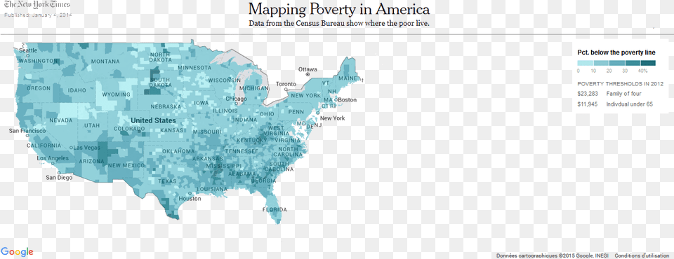 Poverty Map Of The Usa By County In 2012 Permalink, Chart, Plot, Atlas, Diagram Free Transparent Png