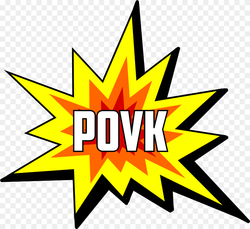 Povk Comic Book Graphic, Logo, Animal, Fish, Sea Life Free Png