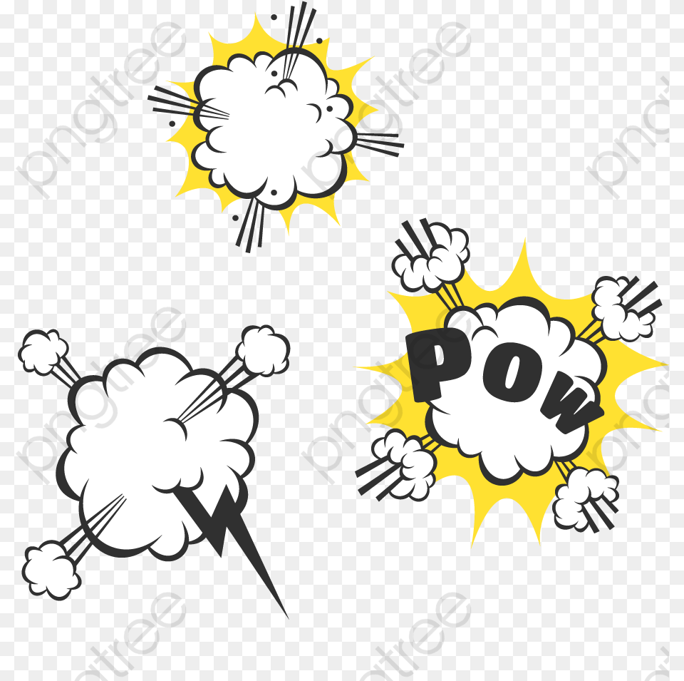 Pow Bubble Pow Cloud, Face, Head, Person, Symbol Free Transparent Png