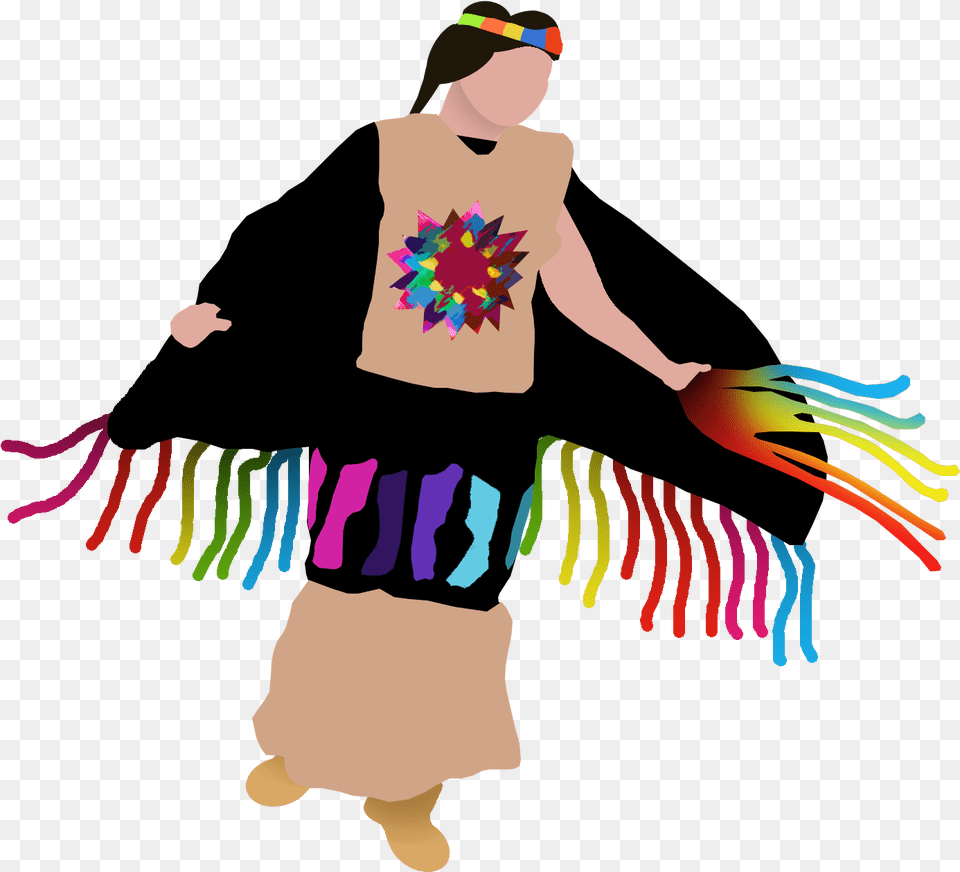 Pow Graphic Dancer Wildlife Powwow Dancer Clip Art, Baby, Person, Hula, Toy Free Png