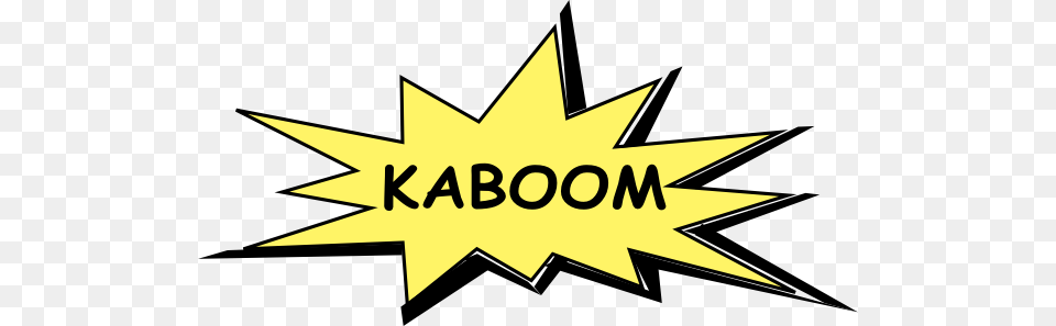 Pow Kaboom Clipart, Logo, Symbol, Animal, Fish Free Png Download