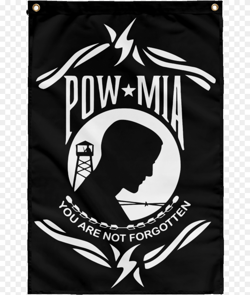 Pow Mia Flag, Logo, Advertisement, Poster, Person Free Transparent Png