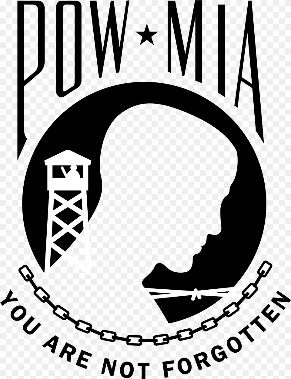 Pow Mia Logo Transparent Pow Mia Logo Svg, Nature, Night, Outdoors Png Image