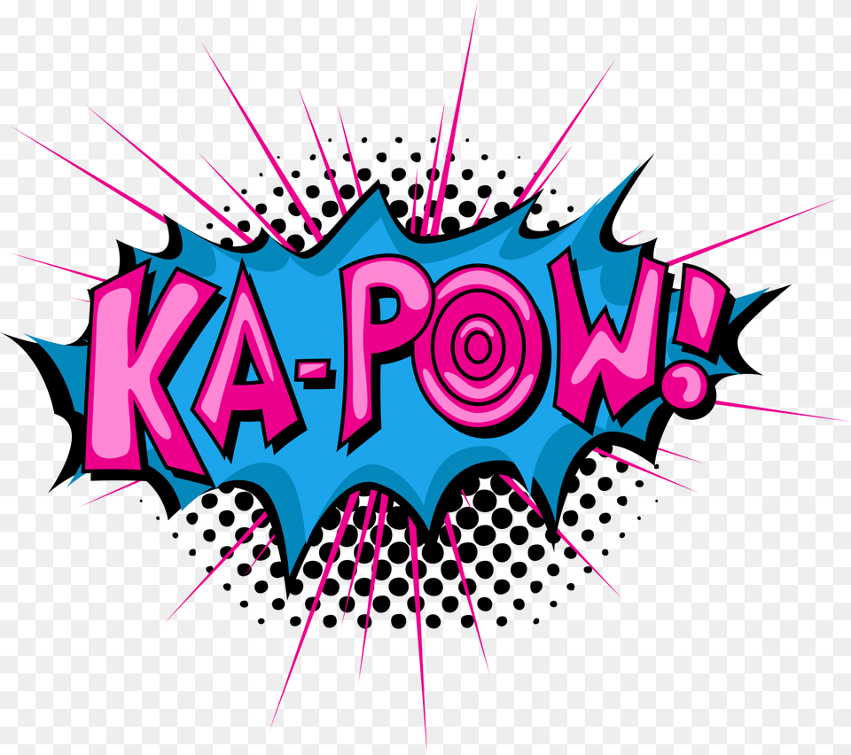 Pow Pink Graphic Design, Light, Purple, Art, Logo Free Transparent Png