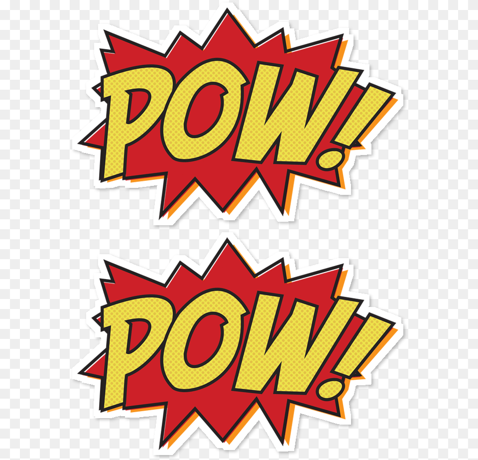 Pow Pop Art, Sticker, Dynamite, Weapon Png