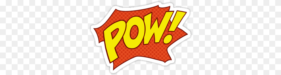 Pow Sticker With Images Hero Poster Love Stickers Capitan America Pow, Logo, Dynamite, Weapon Free Transparent Png