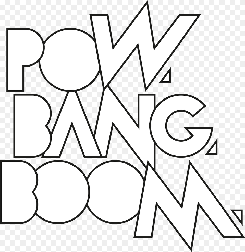 Powbangboom Graphic Design, Text, Symbol, Number, Dynamite Free Png Download
