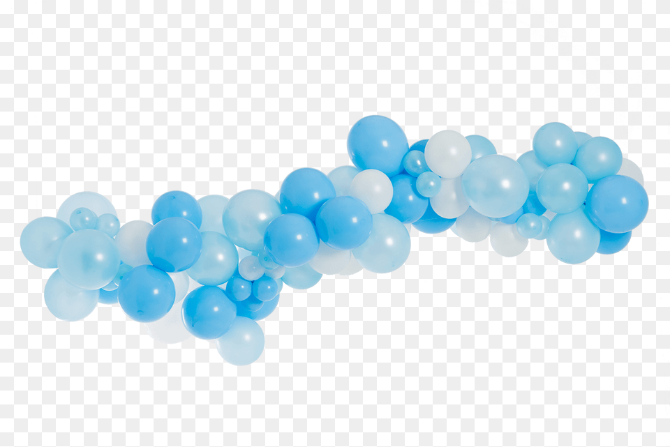 Powder Blue Balloon Garland Kit Blue Amp White Balloon, Accessories Free Transparent Png