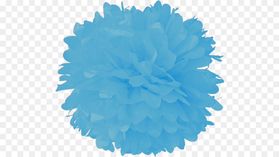 Powder Blue Tissue Pom Poms Pom Pom, Home Decor, Plant, Paper, Cushion Free Png Download