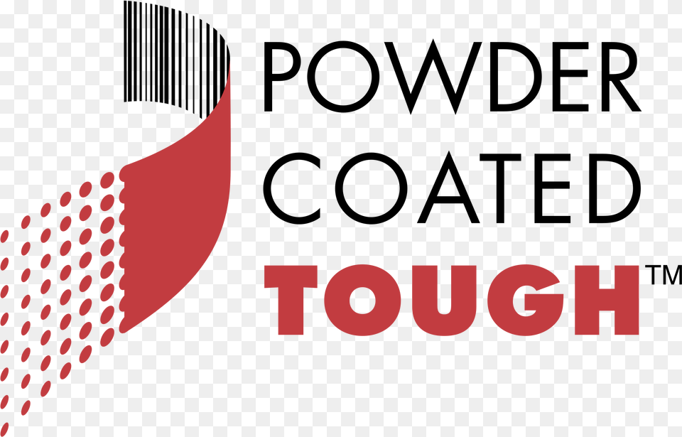 Powder Coated Tough Logo Transparent Powder Logo, Art, Graphics Free Png