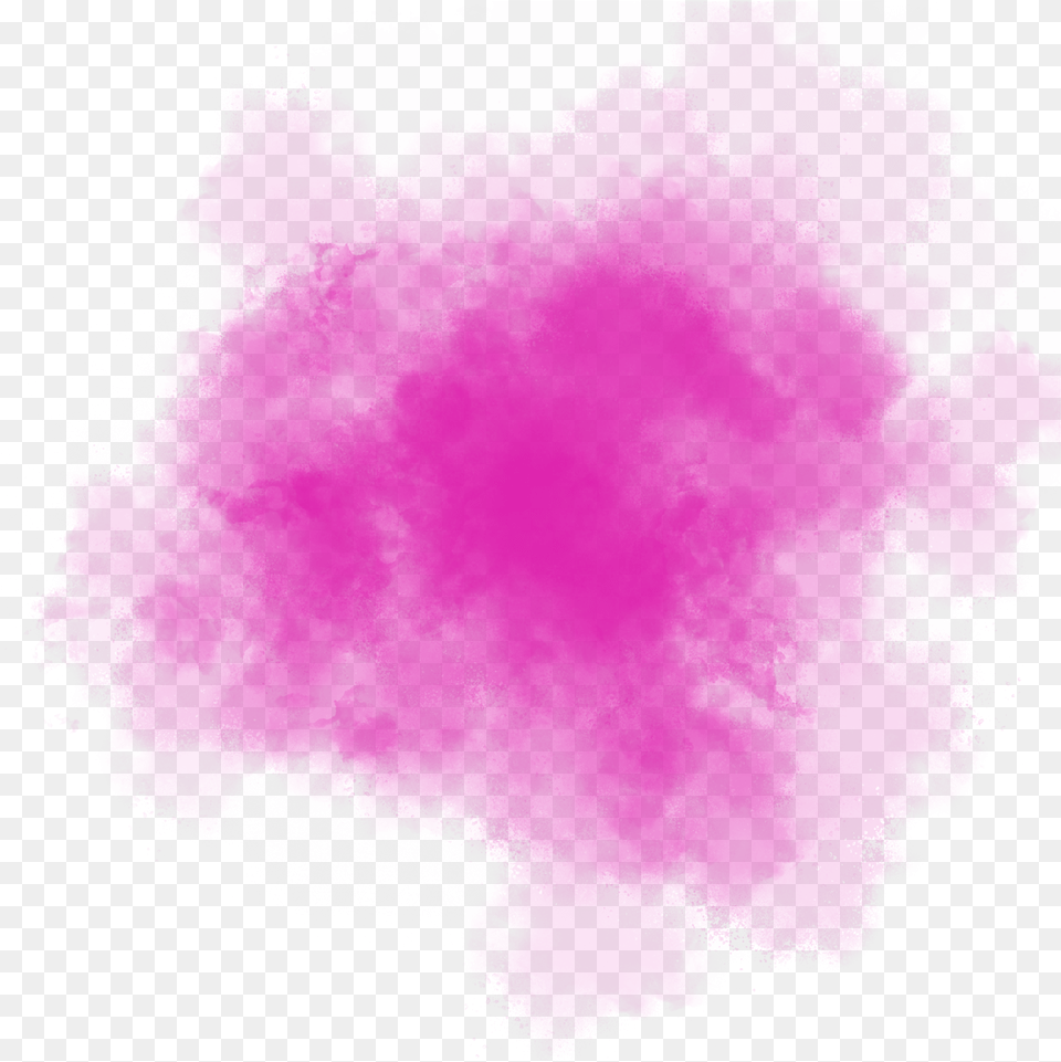 Powder Explosion Watercolor Paint Full Size Color Gradient, Purple Free Png
