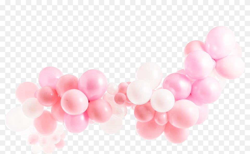Powder Pink Balloon Garland Kit Balloon Garland Clipart, Accessories Png Image